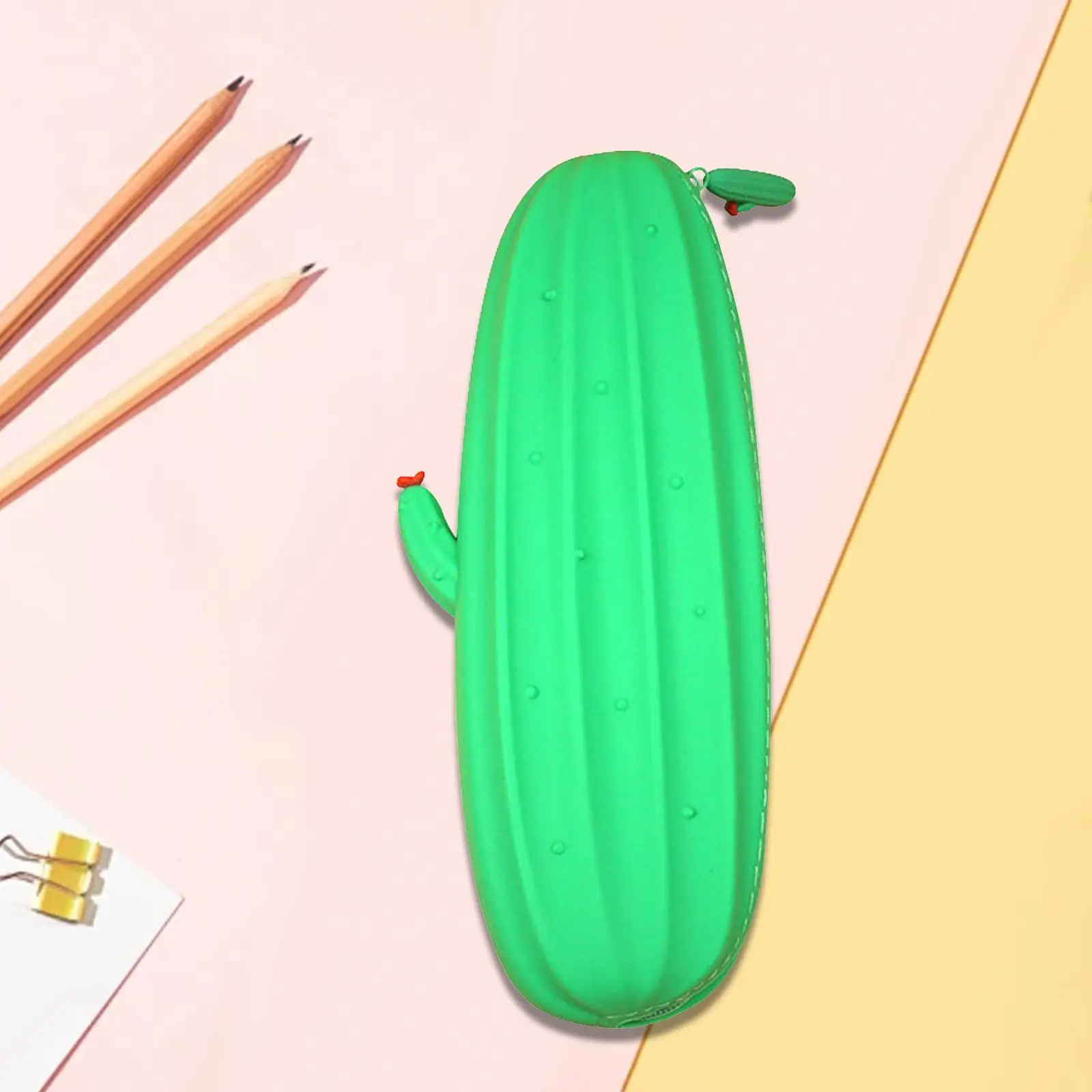 Estuche de lápices de silicona, estuche impermeable para lápices, soporte para rotuladores para estudiantes