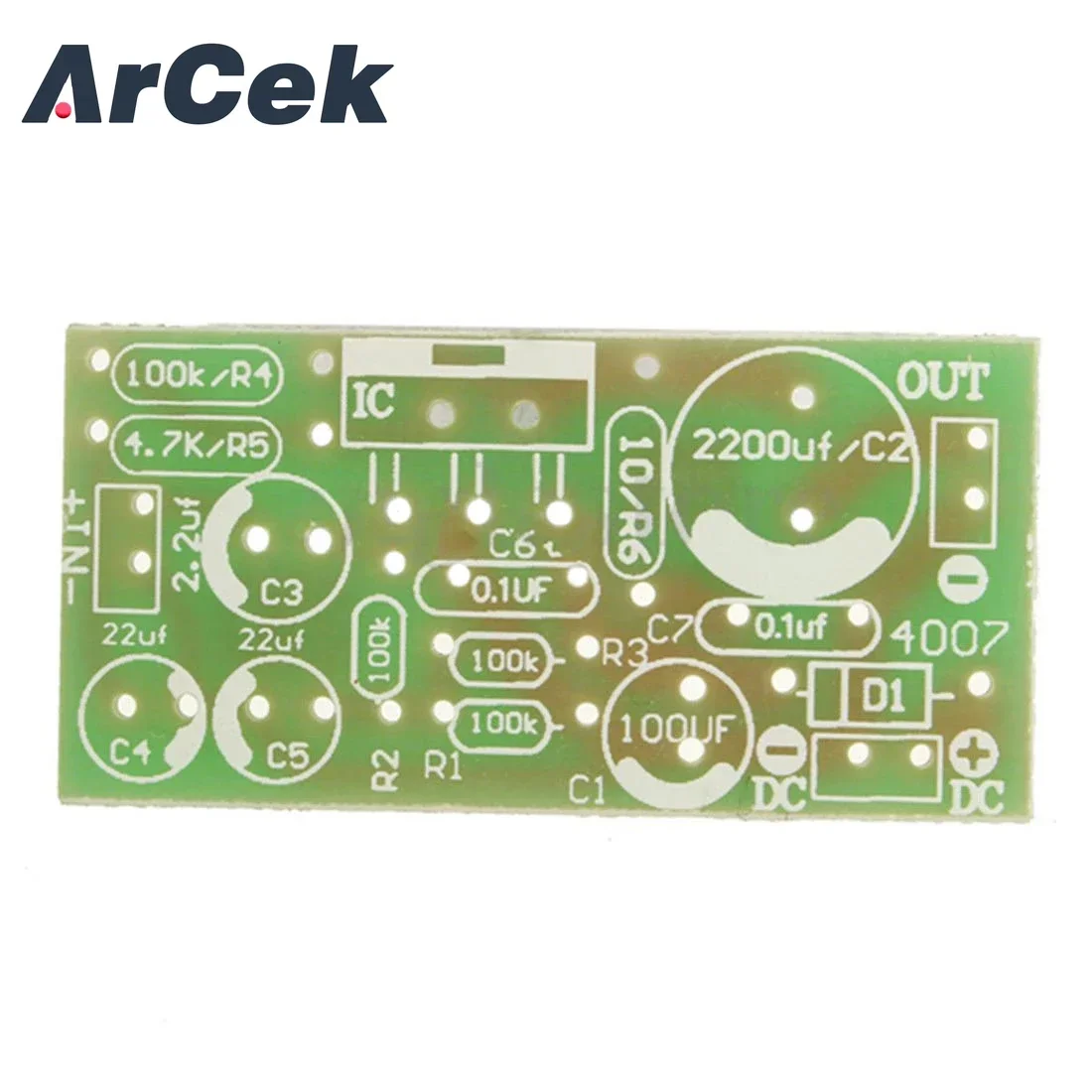 TDA2030A TDA2030 Electronic Audio Power Amplifier Board  Module 18W DC 9V - 24V Mono Computer Active Speakers DIY Kit