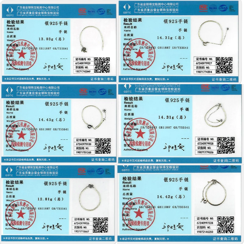 Bracelet Original 925 Sterling Silver Charms Bracelet 17-20CM Heart Bracelet for Women Bracelet Charms Birthday Jewelry Gifts