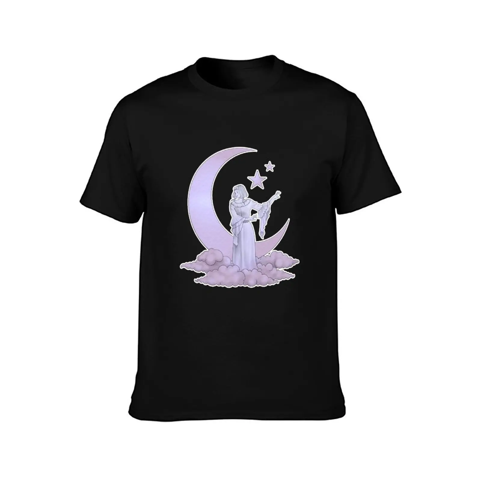 Aurora Aksnes Moon Purple T-Shirt man t shirt summer T-Shirt