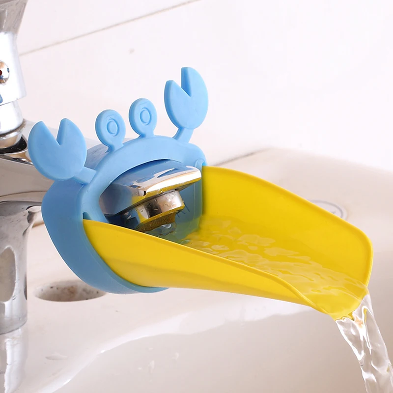

New Kids Faucet Extender Children Easy Hand Washing Sink Handle Attachment No Tools Required Fits Bathroom Kitchen Sink Faucet