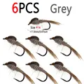 6pcs Grey