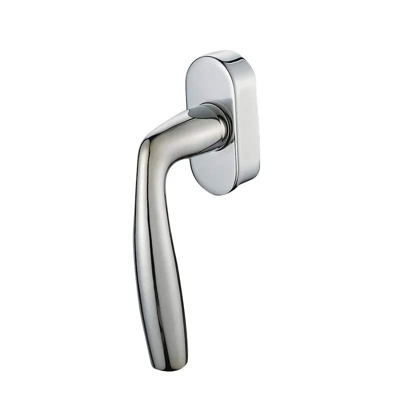 1 Piece Gold/Silver Brass Door Handle Window Brushed Screen Handle Modern Hardware