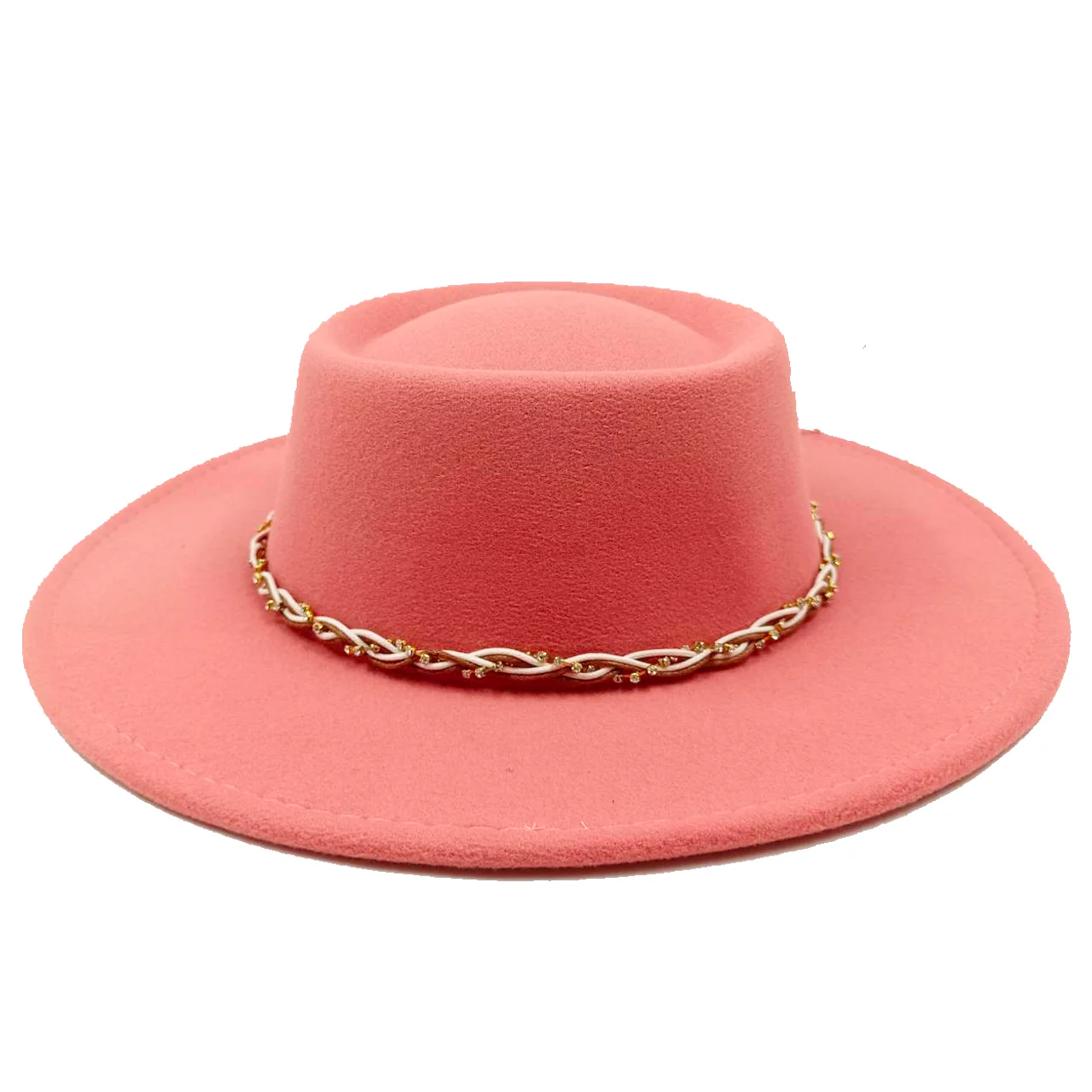 Wide Brim Fedora Hat New Accessories Flat Brim Hat Men\'s Fedora Hat Women\'s Fedora Hat Panama Hat sombrero mujer
