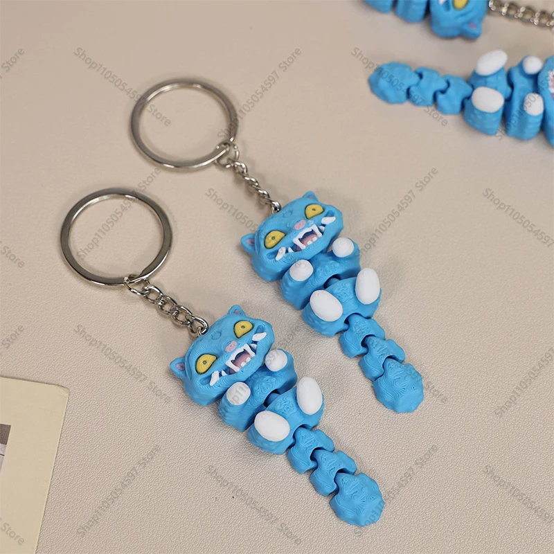 ثلاثية الأبعاد مطبوعة لطيف Kpop فيلم شيطان الفتيات Derpy سلاسل المفاتيح لحقيبة الظهر اكسسوارات Derpy النمر Keyrings مجوهرات المشجعين الهدايا