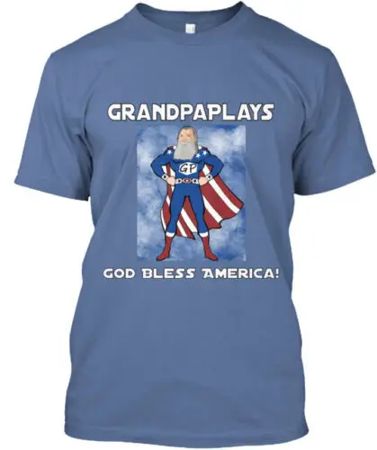 Super Grandpa T-Shirt Made in the USA Size S to 5XL