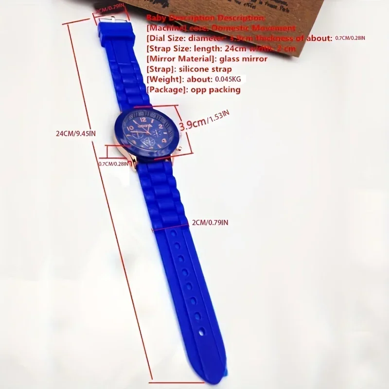 Stylish Round Pointer Quartz Watch, Gift for Her