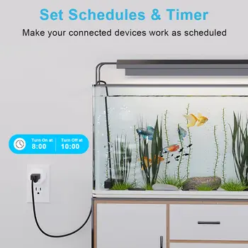 Tuya 16A Chytrá zásuvka Zigbee WiFi Zásuvka USA Kanada Mexiko Peru Japonsko Monitorování napájení Funkce časování Funguje s Alexou Google Home 10 nejlepší prodej Chytrý stmívač zásuvek Zigbee - №6