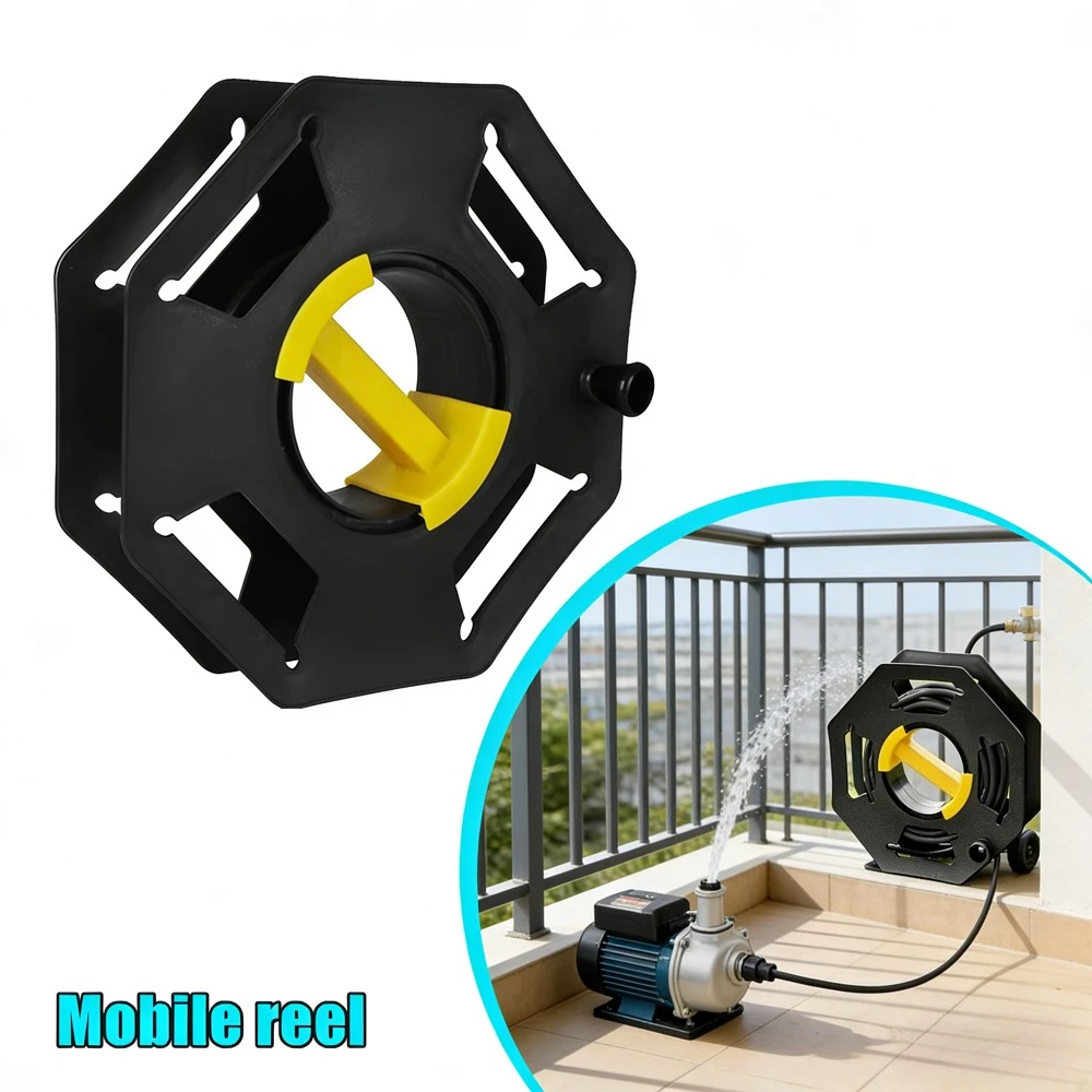 Anti Winding Cable Tidy Reel Anti Pressure Power Cord Reel Storage Wheel Hexagonal Frame Cable Reel Winder For Factory