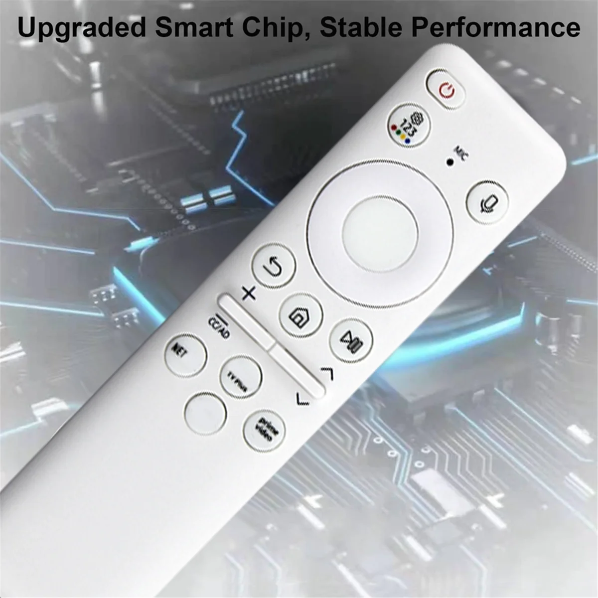 ABZW เปลี่ยนสําหรับ Samsung BN59-01432A สมาร์ททีวีเสียงระยะไกลชาร์จพลังงานแสงอาทิตย์ระยะไกลสําหรับ Samsung Neo QLED 8K 4K TV Series