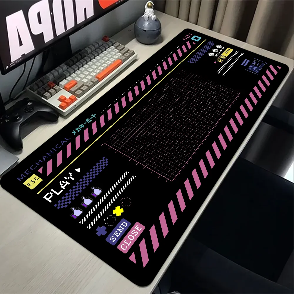 Japanese Mechanical Keyboard Art Notebook Sushi Pad XXL Size Non-slip Personalized Laptop Mat Wear-resistant Office Desk Mats