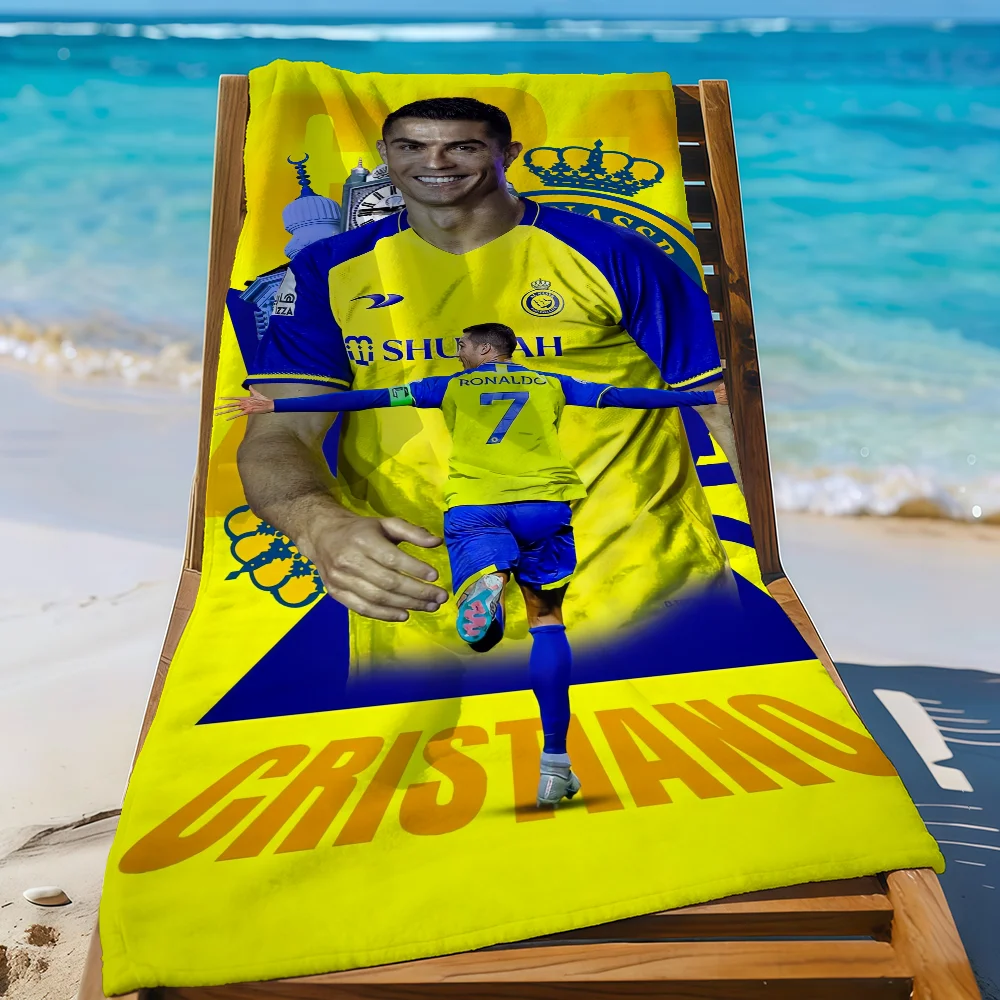 Star C-Cristiano Super R-Ronaldo-S CR7 Towel For Swim Yoga Gym Quick Drying Soft and skin-friendly Beach Towels All-Season