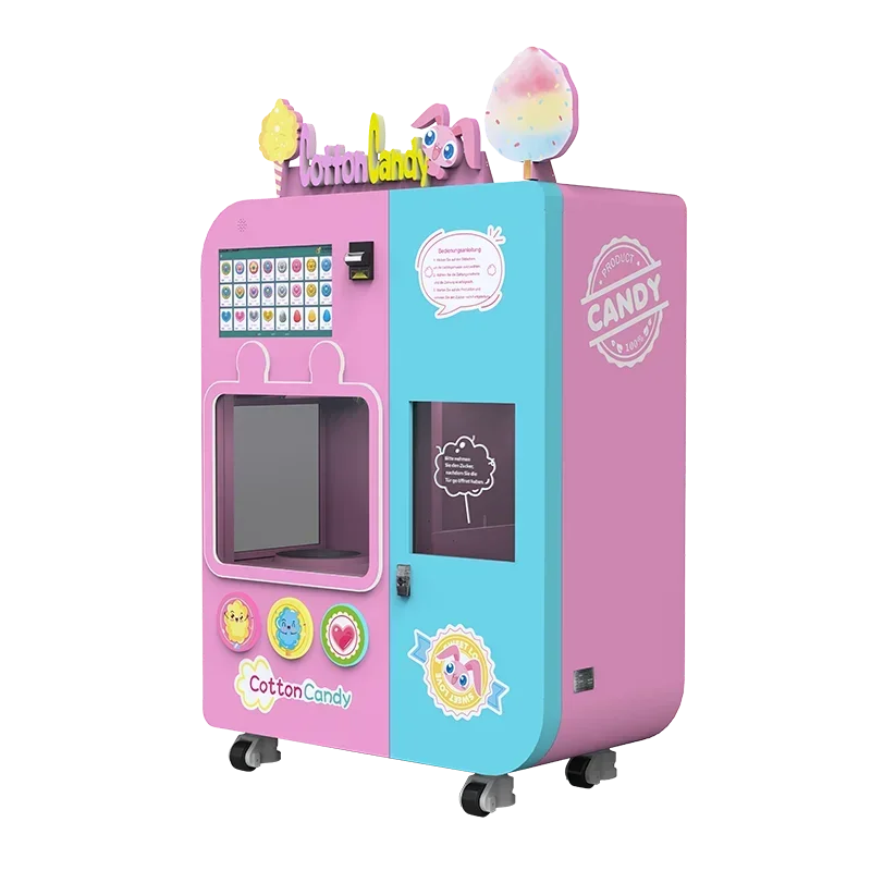 

Gorgeous Attractive Appearance Design Professional Cotton Candy Clouds Vending Machine