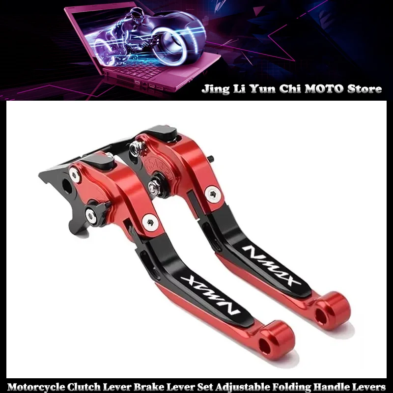 

Motorcycle CNC Adjustable Folding Extendable Brake Clutch Levers Handle For YAMAHA NMAX155 ABS 2015-2023 NMAX 155ABS