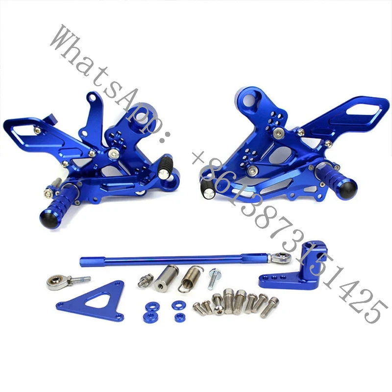 

Suitable MT-09 FZ-09 MT09 FZ09 2014 2015 2016 2017 2018 2019 2020 Adjustable Rider Rear Sets Rearset Footrest Foot Re