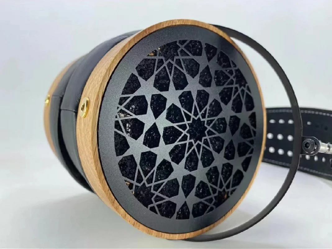 DIY 헤드폰 외장 키트, 나무 쉘 컵, 헤드셋 헤드밴드, 하프 파트, HIFI 음악 애호가 이어폰, HiFIMAN AUDEZE LCD, 100mm