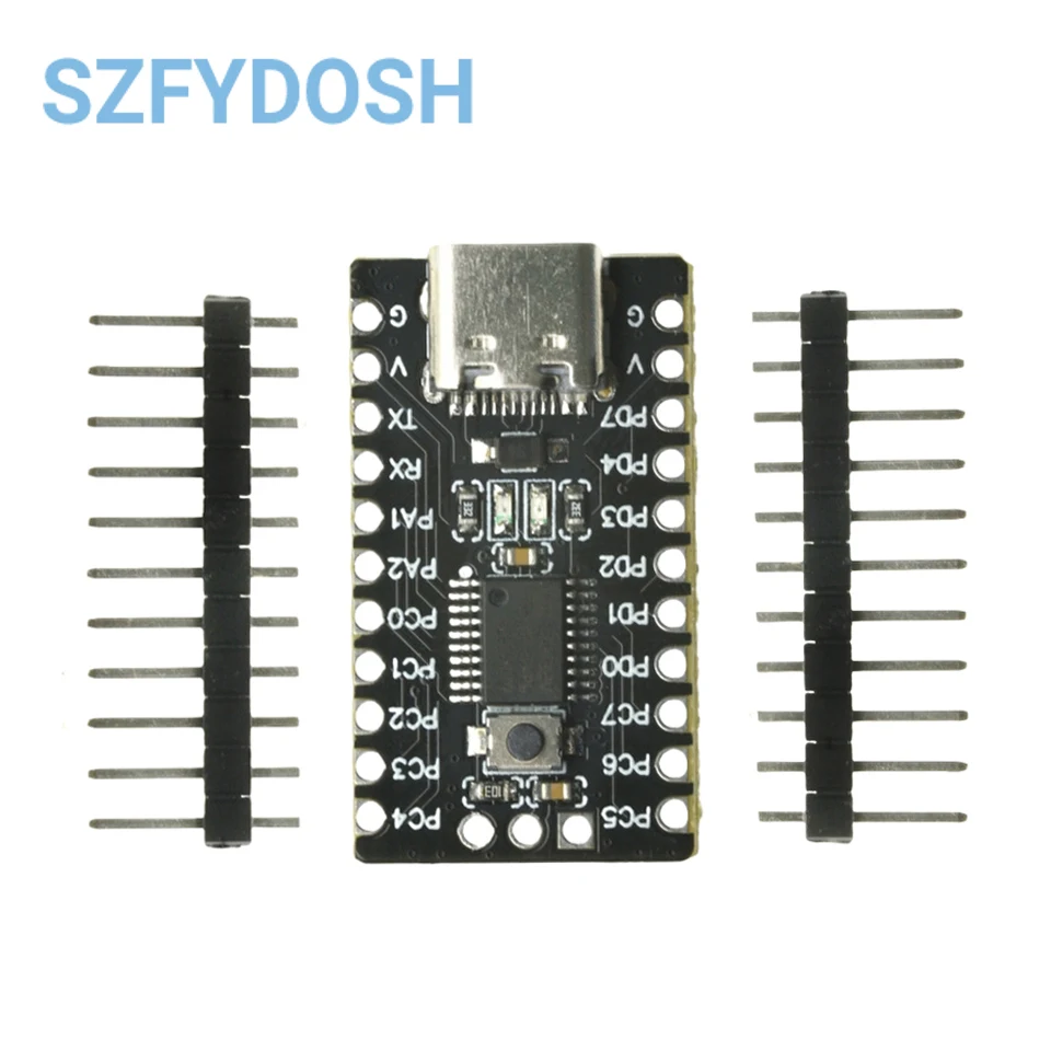 CH32V003F4P6 Core Board Development Board CH32V003 Microcontroller Module RISC-V Processor TYPE-C Interface