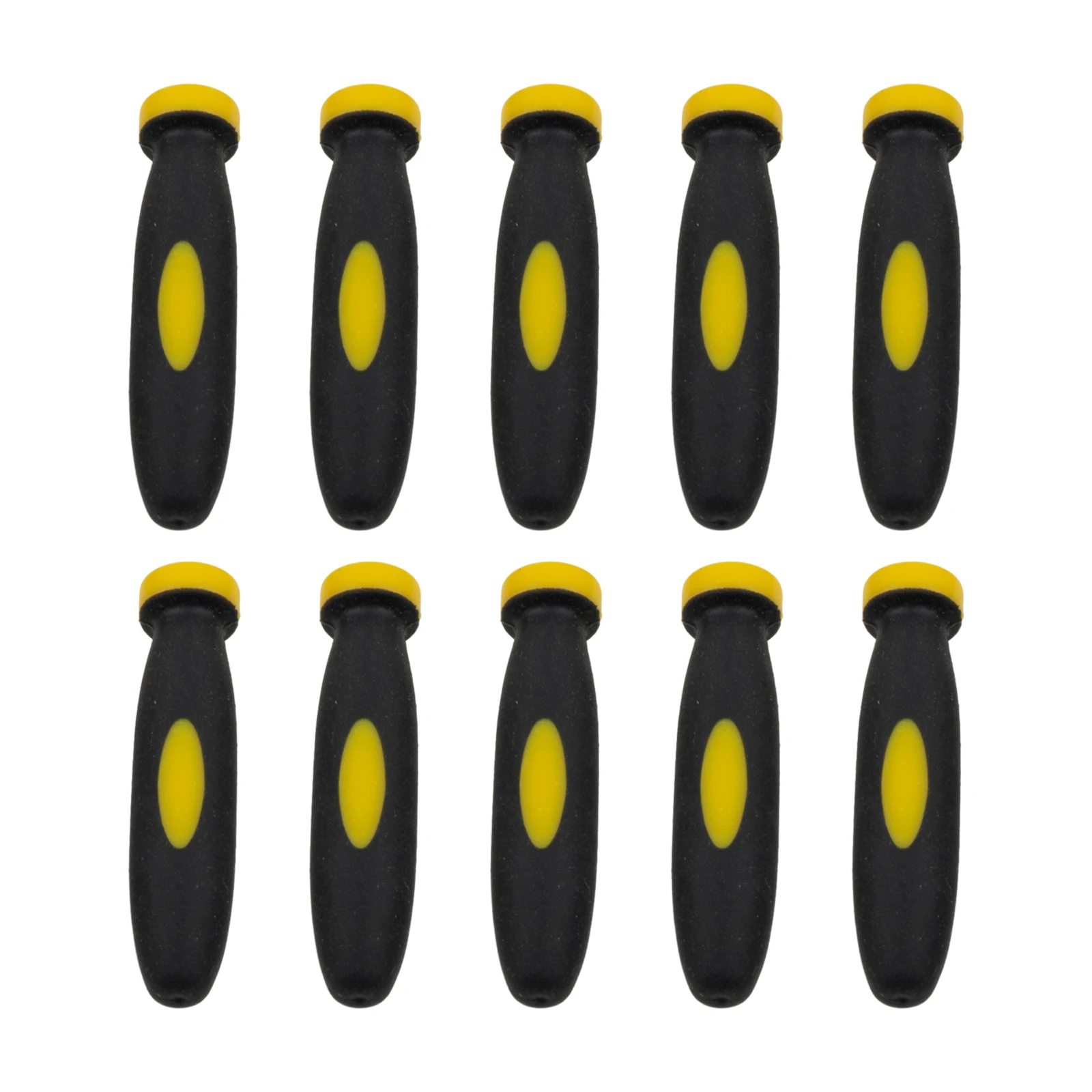 Limes en caoutchouc Foy pour petites fichiers, Fichiers de travail de calcul, Fichiers de poignée Dia, Trou de 3mm, 10 pièces