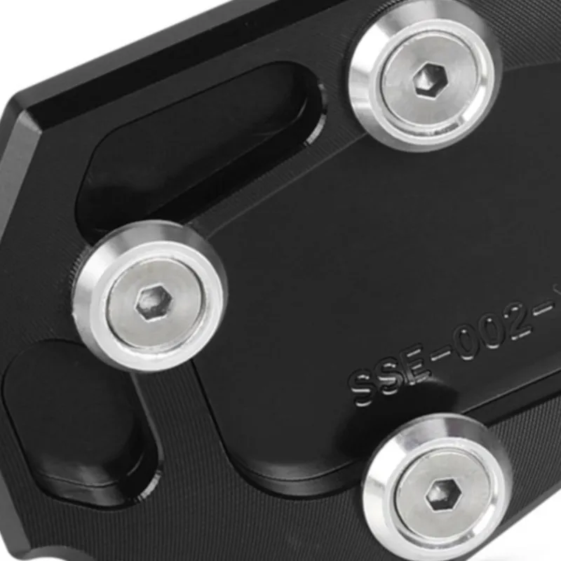 FOR YAMAHA Motorcycle Side Stand Enlarge Pad Kickstand Support Extension Plate YZF-R7 2021 2022 2023 YZFR7 YZF FZ6R XJ6 2026