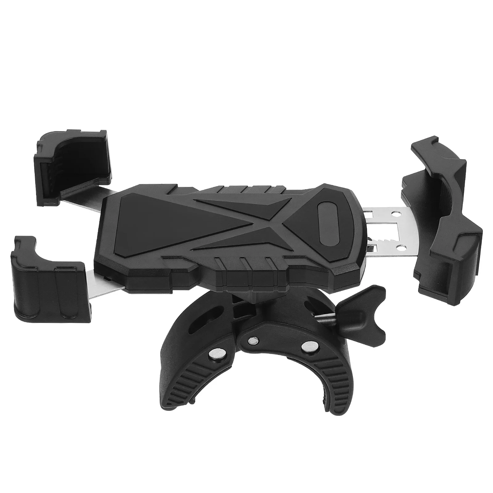 

Universal Bike Phone Holder Stand Durable Scratch Proof Secure Mounting Easy Installation Convenient Accessory For Cycling