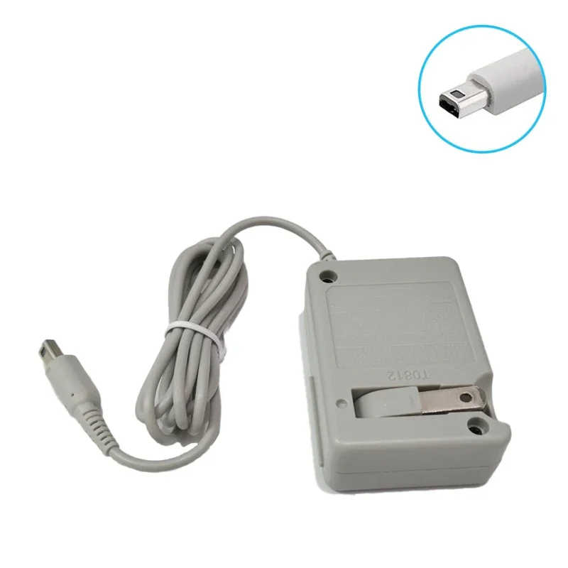 Cargador de viaje con enchufe de EE. UU./UE, adaptador de corriente con enchufe de pared para el hogar para Nintendo New 3DS XL 3DS XL 3DS nuevo 2DS XL nuevo adaptador de CA 2DS 2DS DSi