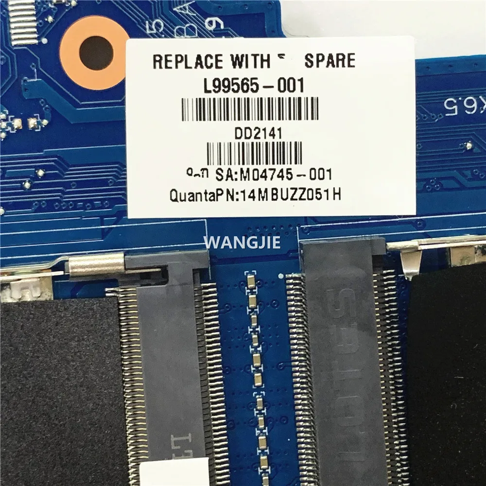 Placa base para ordenador portátil HP ZBOOK 15 G6, L99565-601, L99565-001, DAXW2EMBAE0, SPS-MB, UMA, i5-9400H, WIN 100%, totalmente probada