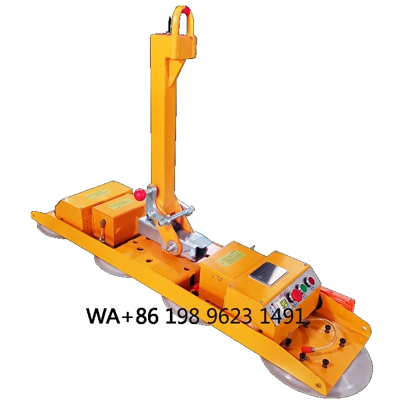 

Quick Release Vacuum Glass Lifter Suction Cup Heavy Duty Glass Lifting Tool for Construction Efficient Working