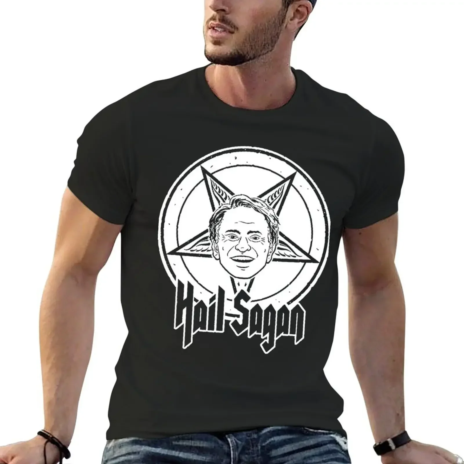 Hail-Sagan T-Shirt plus size tops cute tops designer shirts kawaii clothes mens t shirt