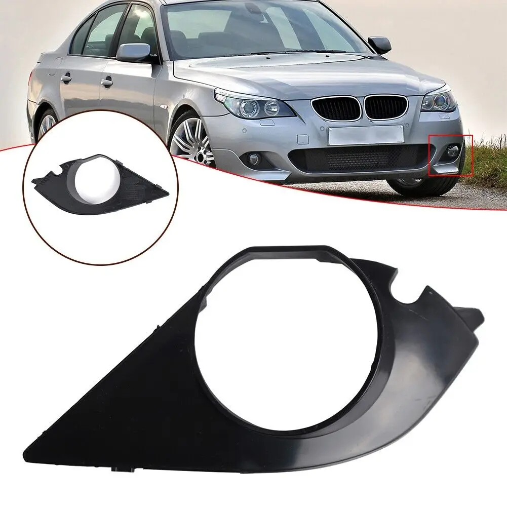 

Bumper Fog Lamp Cover Bumper Lower Grille Bezel Cover for BMW 5-Series E60 E61 M Sport 2003-2009 51117896603 51117896604