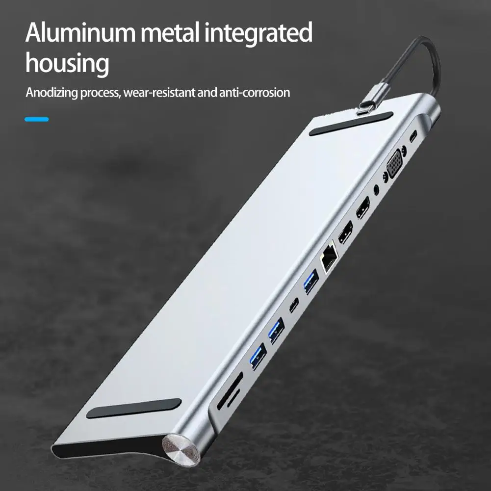 

Type-C Docking Station Premium Efficient Multi-function Computer Connector