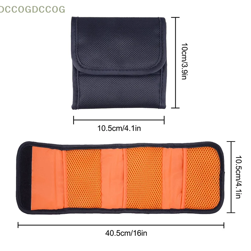 ND UV CPL Camera Lens Filter Holder Wallet Case 3 Pockets Lens Filter Bag Camera Lens Filter Pouch For 82mm