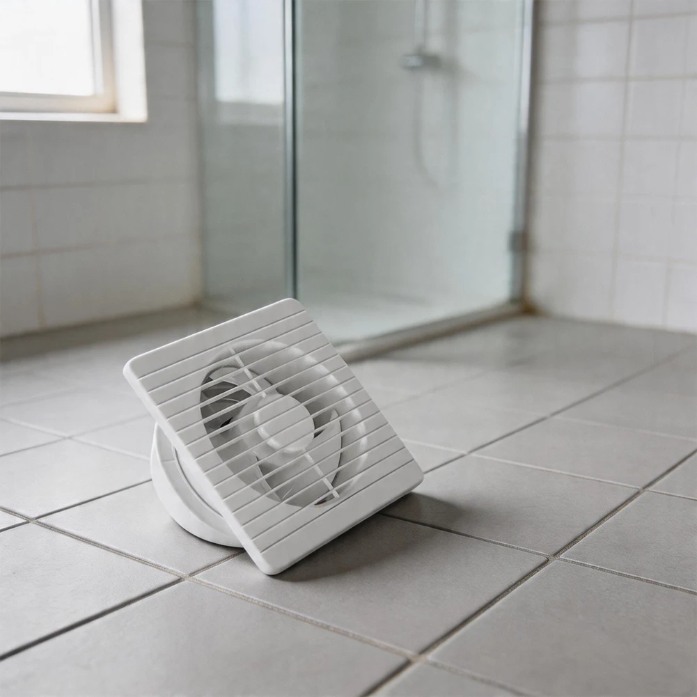 1pc Window Type for exhaust Fan Replacement For 10-11cm Round Holes Home Bathroom Kitchen 4 Inch Ventilation Fan Spare Parts