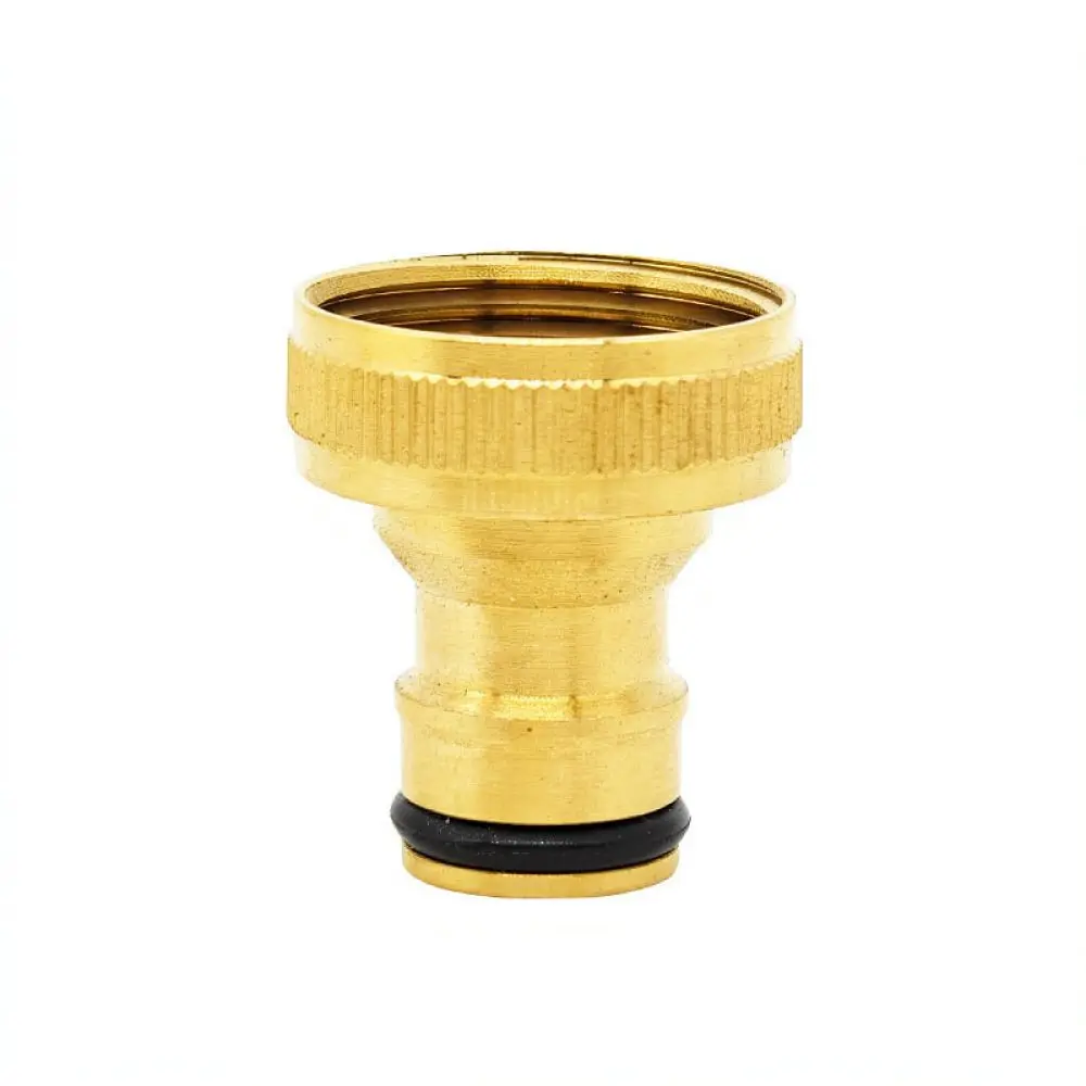 Premium Brass Faucet Nipple Connector 3 4 Inch Internal Thread Adapter Washing Machine Pipe Home Plumbing Supply