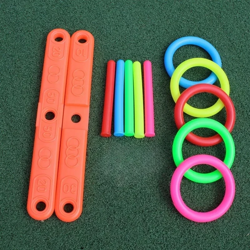 

Kids Outdoor Ring Toss Game Plastic Layered Target ParentChild Competition Garden Pool Fun Age 6-12 Birthday Gift