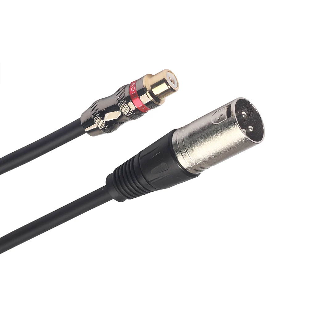 

Audio Line Connect Cable for Speaker RCA Female to XLR Adapter Amplifier Converter