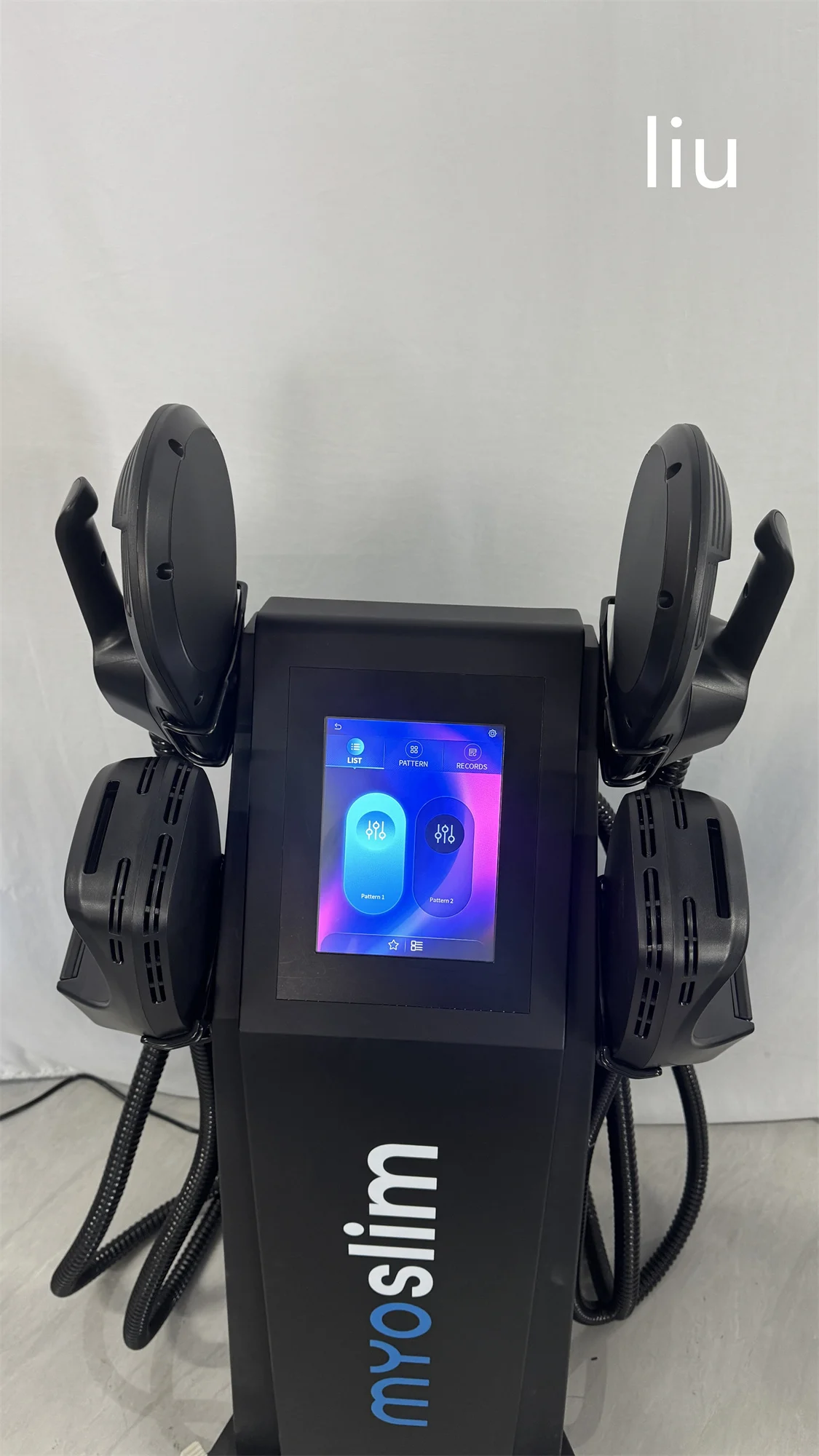 آلة نحت Myoslim 6500 واط RF نحت الجسم تكنولوجيا التخسيس الدهون تحفيز العضلات 15 فقدان الوزن الكهرومغناطيسي