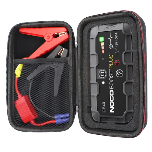 Imagen 2 del producto La más nueva funda protectora dura de EVA para viaje para NOCO Boost Plus GB40 1000 Amp 12V UltraSafe Litio Jump Starter