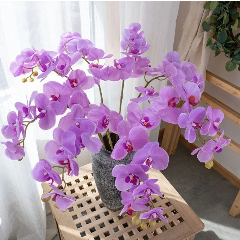 

Phalaenopsis simulated flower plant bonsai wedding decoration INS wind simulated plant wall home rose