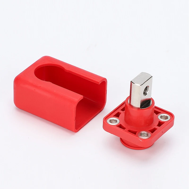 2PCS 200A Copper Terminal Connector Through wall Type Lithium Battery Energy Storage Terminal High Current Lithium Battery