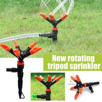 NEW 360 Degree Automatic Rotating Garden Lawn Irrigation Area Nozzle Water Sprinkler Supplies Coverage Spray Large Irrigati B8P3