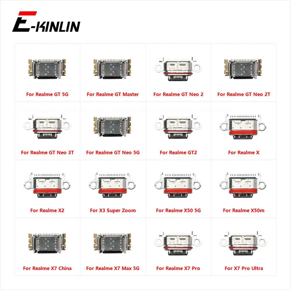 Charge Charging Plug Dock Connector For OPPO Realme GT Master Neo 2 2T 3T GT2 X XT X2 X3 Super Zoom X50 X50m X7 Max Pro Ultra