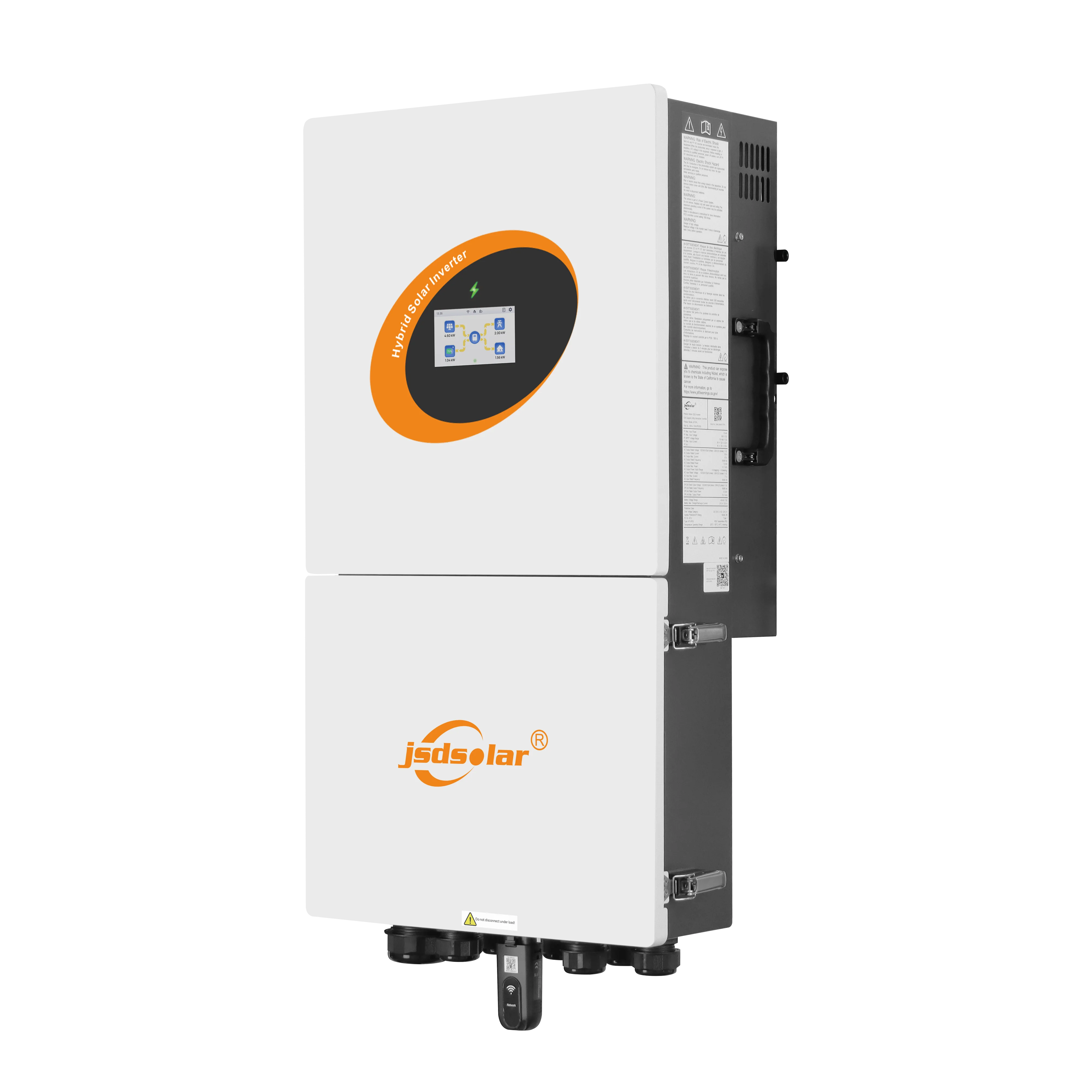 Jsdsolar Off Grid Solar Inverter High Quantity IP65 Waterproof Support Parallel 10kW 11kW 12kW Solar Inverter Hybrid