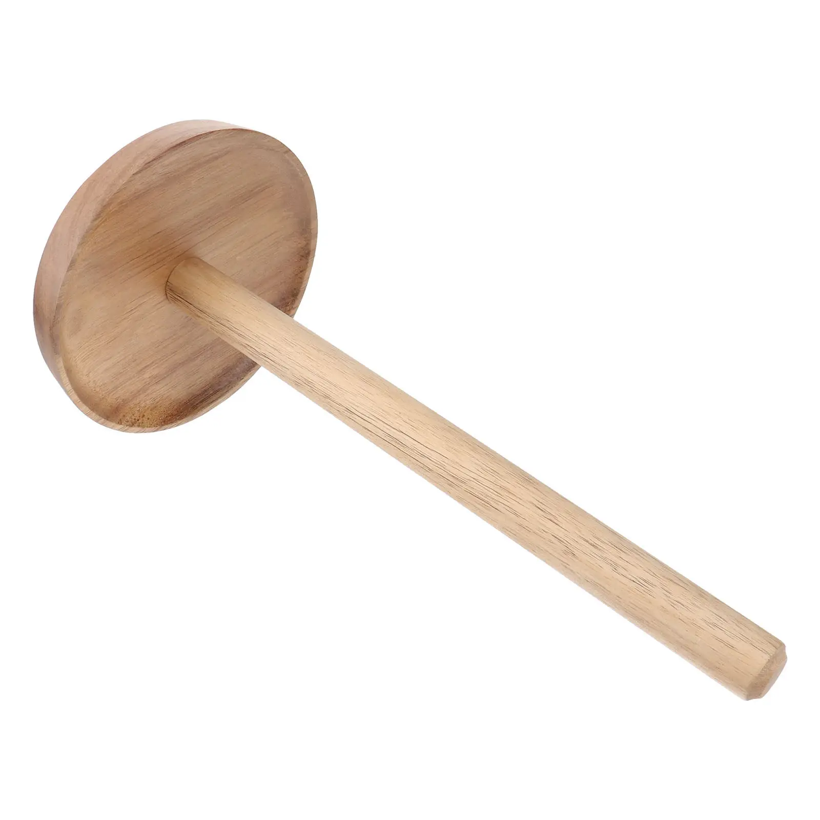 1Pc Solid Wood Toilet Paper Roll Holder - Practical Tissue Reserve Bathroom Hardware Organizer