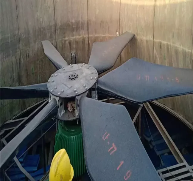 Axiale ventilatoren voor koeling Torenventilator Ventilatie Koeltoren Ventilatiestapel met