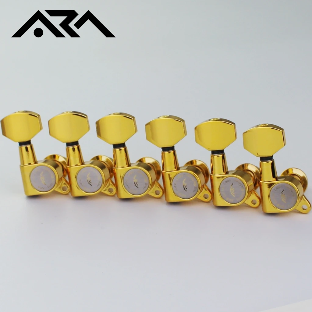 ARM Electric Guitar Machine Heads Tuners for ST TL Tele Tuning Pegs Gold