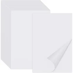 There are 100 sheets of diamond paint release paper. It's silicone, non-stick paper and double-sided release paper for diamond p