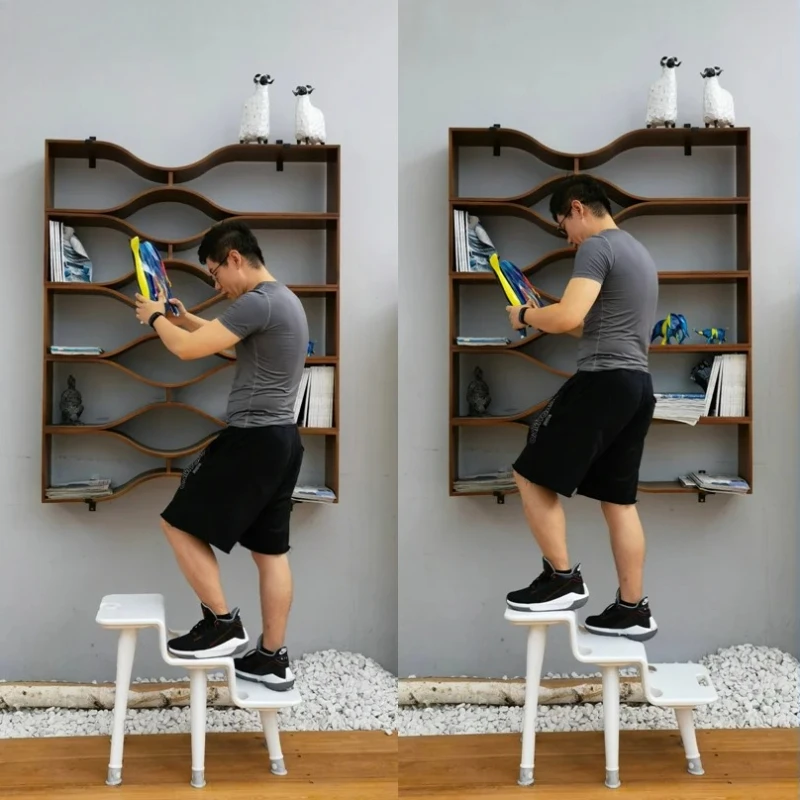 

Plastic Household Car Wash Beauty Ladder Two Photography Ladders Thickened Third-step Removable