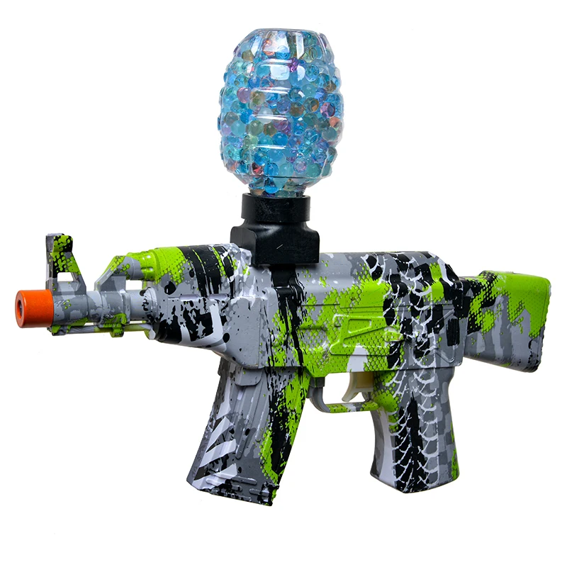 The New AK47 Children\'s Electric Water Bullet Gun Continuously Fires Children\'s Battle Toy Guns As A Birthday Gift For Children