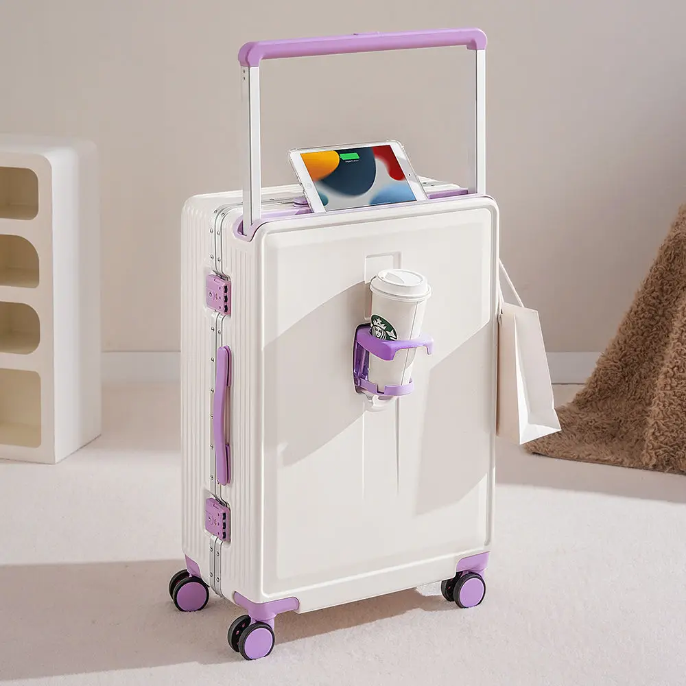 

2025 New Wide Handle Travel Suitcase 20-30 Inch Large Capacity Suitcase Thickened High Quality Multifunctional Luggage