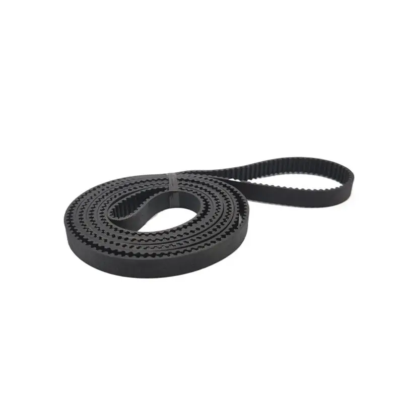 S2M 336 Synchronous Belt S2M-12 Closed-loop Rubber Timing Belts Width 10mm 12mm 6mm STD Black Timing Belt Length 336mm